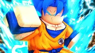 Becoming SUPER SAIYAN GOD BLUE In Roblox Dragon Ball... 🐉