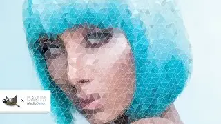 Create a Low Poly Portrait in GIMP | Super Easy Technique