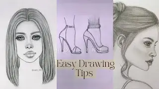 Easy Art Tips for Drawing Better / Pencil Drawing