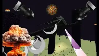 Using nuclear fireballs to kill the Ender Dragon
