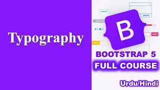 Typography in Bootstrap| Bootstrap Complete Tutorials