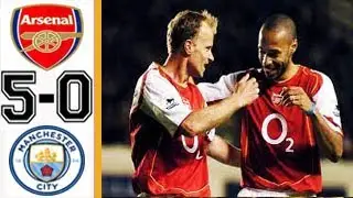 Arsenal vs Manchester City 5-0 | Gоals & Hіghlіghts | Premier League 2000