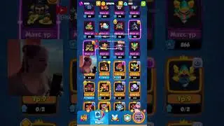 Rush Royale | Мои карты и экипировка #RushRoyal #Sinigami #stream