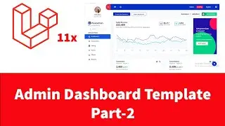 Laravel 11- Set up Admin Dashboard Template in Laravel 11 using Plugin-Admin template - Part 2