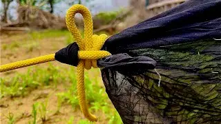 2 Tarpaulin Tie Knots You Should Know About! @ArtsPiraramDewasi