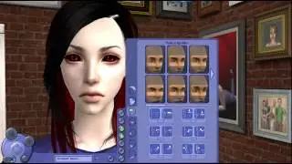 Sims 2 Создание Персонажей/РУСАЛКА, ВАМПИРША/Create a Sims 2.