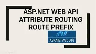 24- Route Prefix in Web API Attribute Routing || ASP.NET WEB API Tutorial Hindi