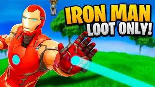 BECOMING IRON MAN IN FORTNITE! (Combat Kit ONLY!)