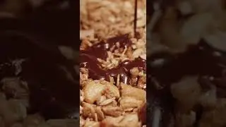 muesli with caramel 