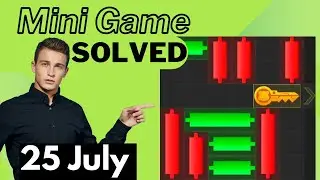 Minigame solved 24 July/ Hamster Kombat puzzle 🧩