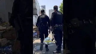 Ran from the Police 🏃🏿‍♂️💨😂| #shorts