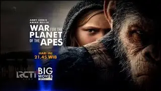 Promo Big Movies Platinum : War Of The Planet Of The Apes (Malam Ini) [25sec]