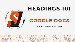 Apply Headings to Google Docs