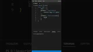 how to make getter and setter in javascript #shorts #javascript