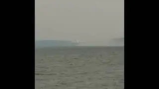 Забор воды авиацией на Оке глазами рыбаков