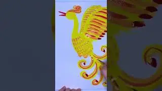 How to draw a firebird from a fairy tale. We draw a fabulous bird in watercolor. Ideas for drawing.