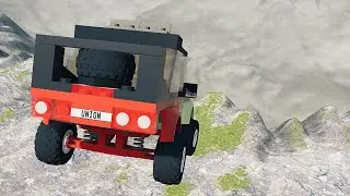 LEGO Cars vs Leap of Death #2 | BeamNG