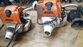 Stihl FS 90 и 130 - ремонт карбюратора, регулировка клапанов, ТО, запуск