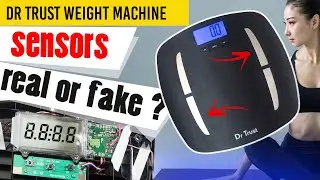 Dr.Trust Weighing Machine | Sensors are real or fake? | teardown |  What's inside