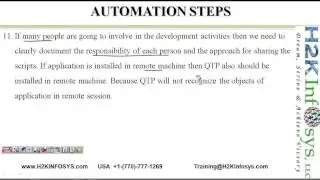 QTP (Quick Test Professional) Training | UFT Training | Steps to Automate software qa testing