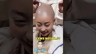 Cewe Botak 😱  Real Or Fake #shorts #viral #viralshorts