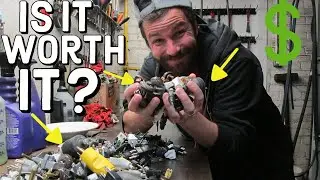IS IT WORTH IT TO SCRAP PLUG ENDS FOR BRASS ???