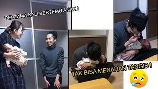 MOMENT HARU DAN BAHAGIA PERTEMUAN KU DENGAN ISTRI ,DAN ANAK !GK bisa Tahan TANGIS ;(