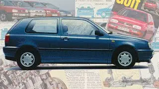 Volkswagen Golf Mk3: DAS AUTO Takes on All Challengers. The 1990s Automotive Saga Compared to Rivals