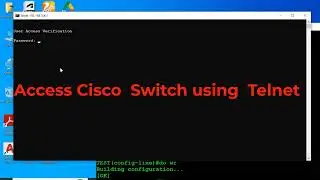 How to Configure Telnet in Cisco Switch