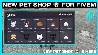 QBCore NEW PET 🐶 Shop Is Here *FREE* | FiveM Roleplay Scripts | FiveM Tutorial 2023 | MJ DEVELOPMENT