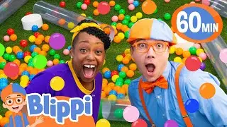 Ball Pit Color Game - Blippis Playdate | Educational Videos for Kids