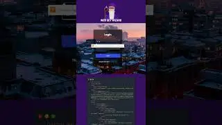 Login form  using HTML & CSS | WebDevWizard (Code source in channel bio)