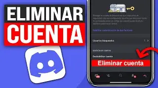 Cómo ELIMINAR una CUENTA de DISCORD (2024) Borrar Cuenta de Discord Para Siempre