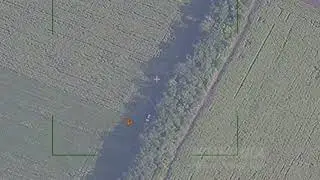 Уничтожение РСЗО M270 MLRS ударом ОТРК 