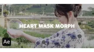 heart morph | after effects