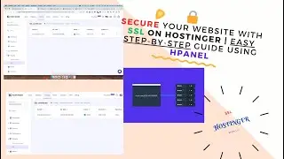 🔒 Secure Your Website with SSL on Hostinger | Easy Step-by-Step Guide using hPanel