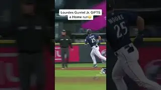 Lourdes Gurriel Jr. GIFTS a Home Run to Mariners😬 #mlb #shorts