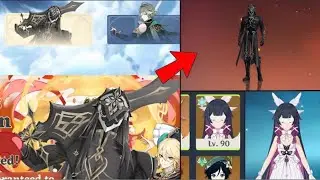 Capitano BANNER New Fatui Harbinger Leaks - Capitano & Columbina - Genshin impact
