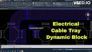 AutoCAD Electrical Cable Tray Dynamic Block