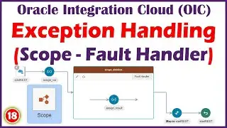 18. Scope - Fault Handler : Exception handling in Oracle integration | How to handle exception