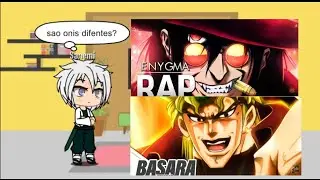 Personagens rank S reagindo aos raps do: Alucard (enygma)/Dio (bassara)