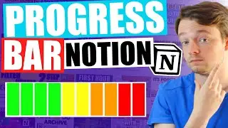 Notion Progress Bar step by step explanation