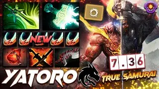 7.36 Yatoro Juggernaut True Samurai - Dota 2 Pro Gameplay [Watch & Learn]