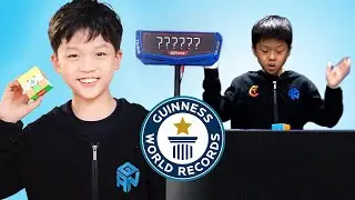 Average 3x3x3 World Record Smashed AGAIN! - Guinness World Records