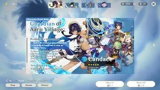 5 Star Candace Gacha Wish Animation | Genshin Impact