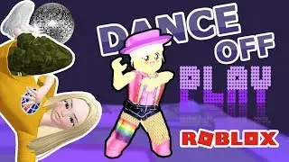 Первый танец в РОБЛОКС - Симулятор танцев в ROBLOX Dance Off  челендж