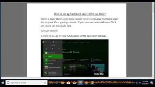 Set up Surfshark smart DNS on Xbox One/360