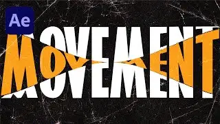 Dynamic Typography Animation in After Effects