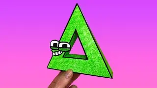 Paper Craft | GREEK Alphabet Lore DELTA | Δ