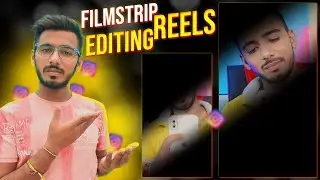 Instagram Trending Filmstrip Reels Editing | Black Line Effect Video Editing | Unique ideality Reels